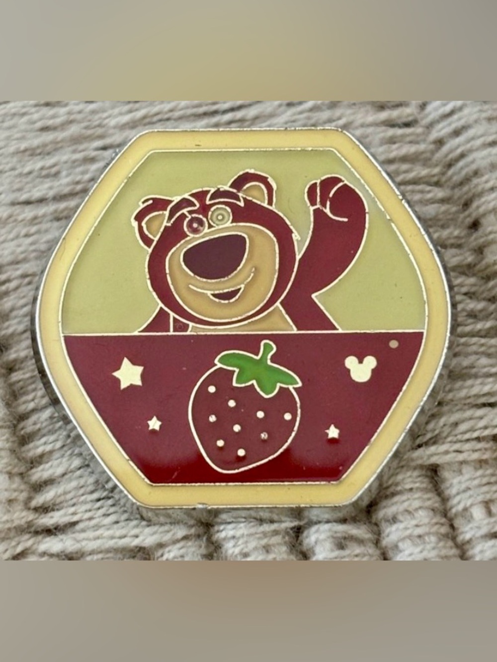 DISNEY 2015 Hong Kong Disneyland Toy Story Lotso Ferris Wheel Pin